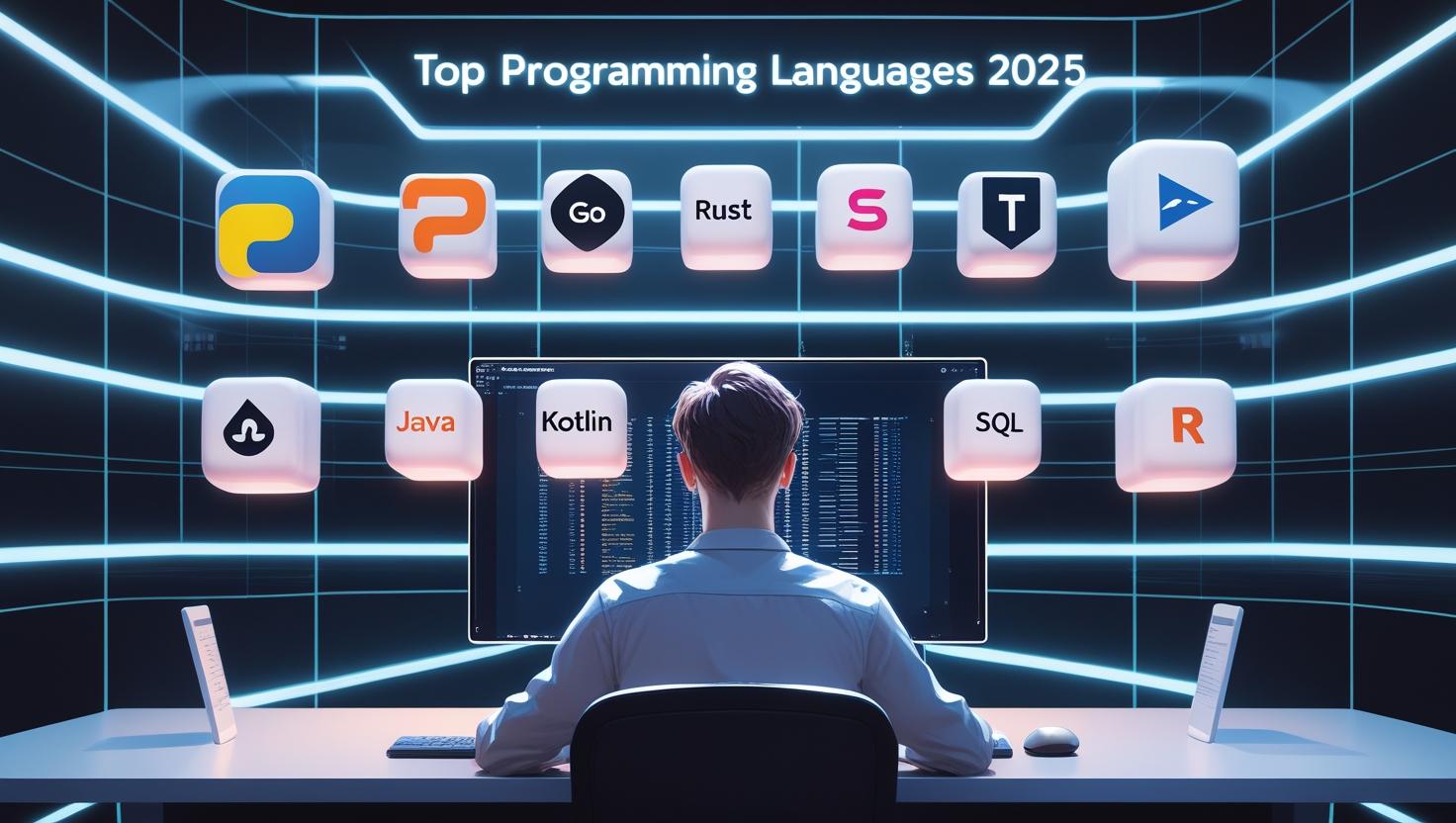 A modern tech-themed digital workspace with a programmer (gender-neutral) sitting in front of a sleek ultrawide screen_607.jpg
